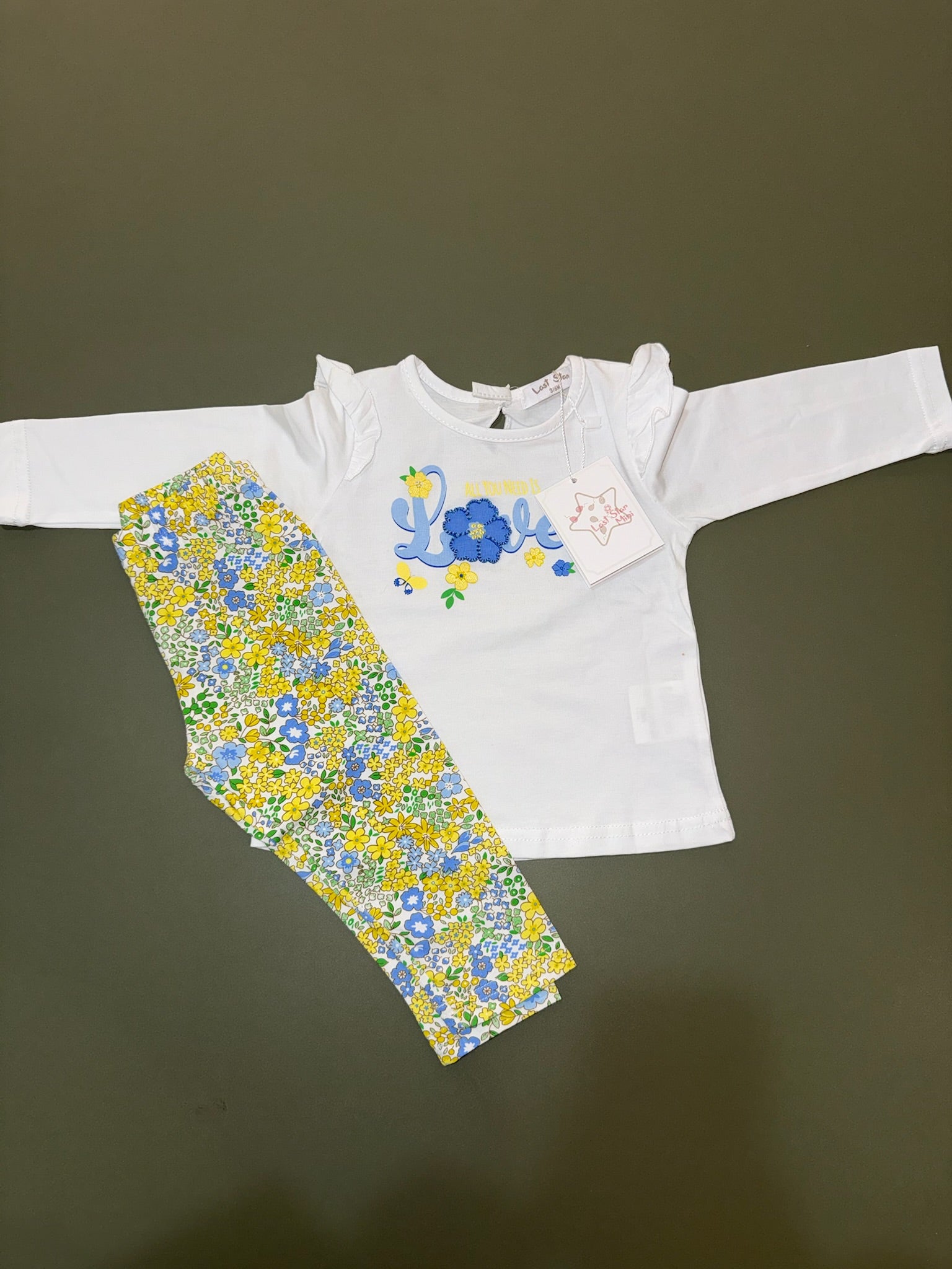 Set Leggings & Maglia Flower